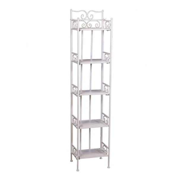 Ophelia & Co. Metal 132cm 5 Shelf Shelving Unit Wayfair.co.uk